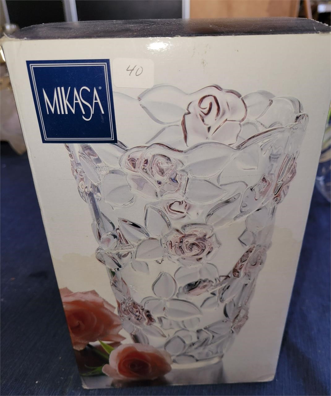 Mikasa Bella Rosa Pink Frost Vase