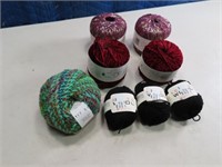 (8) asst rolls New Sewing Yarn round type $50+