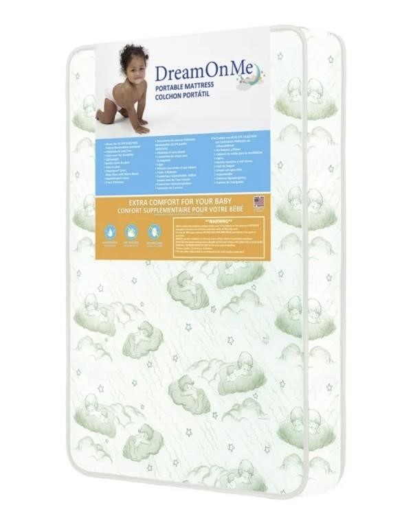 Dream On Me 3in Pack N Play Mattress

New