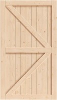 EaseLife 48x84in Barn Wood Door  K-Frame