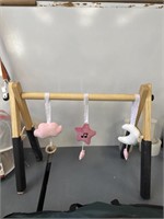 New Wooden Baby Gym, Pink