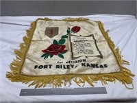 Fort Riley  Silk Souvenir