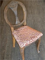 Vintage Italian Vanity / Low Ladies' Chair