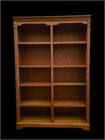 Solid Oak Bookshelf - Adjustable