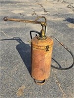 Antique Gas Station Oil Pump