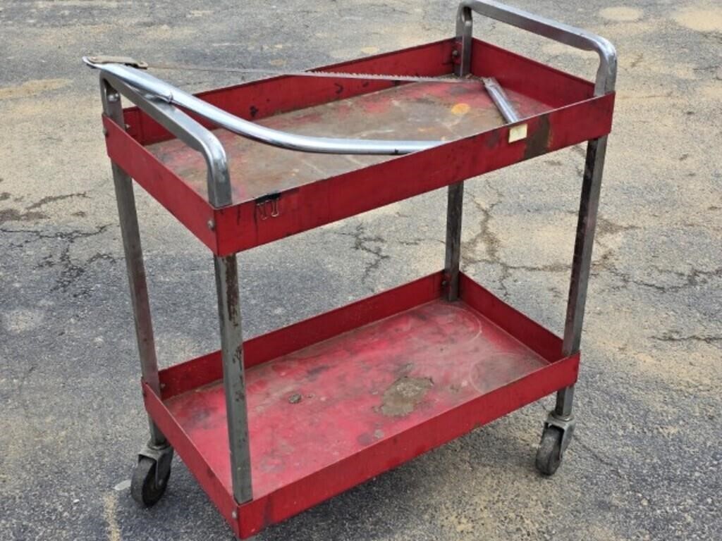 Rolling Mechanic's Steel Cart