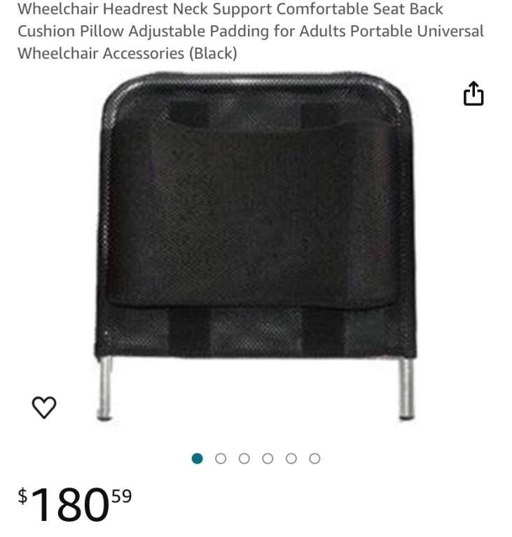 Wheelchair Headrest (Open Box)