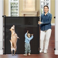 48" Extra Tall Retractable Baby Gates 55" Wide Re