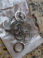 New assorted costume jewelry rings