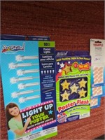Light up poster lights & nose pad cushions