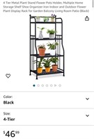 Plant Stand (Open Box, New)