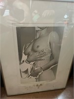 20 inch nude woman art print