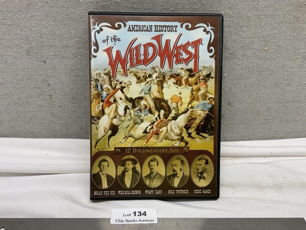 American History of the Wild West DVD