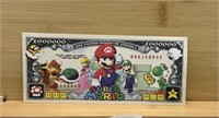 Super Mario Bros. Souvenir Dollar Note