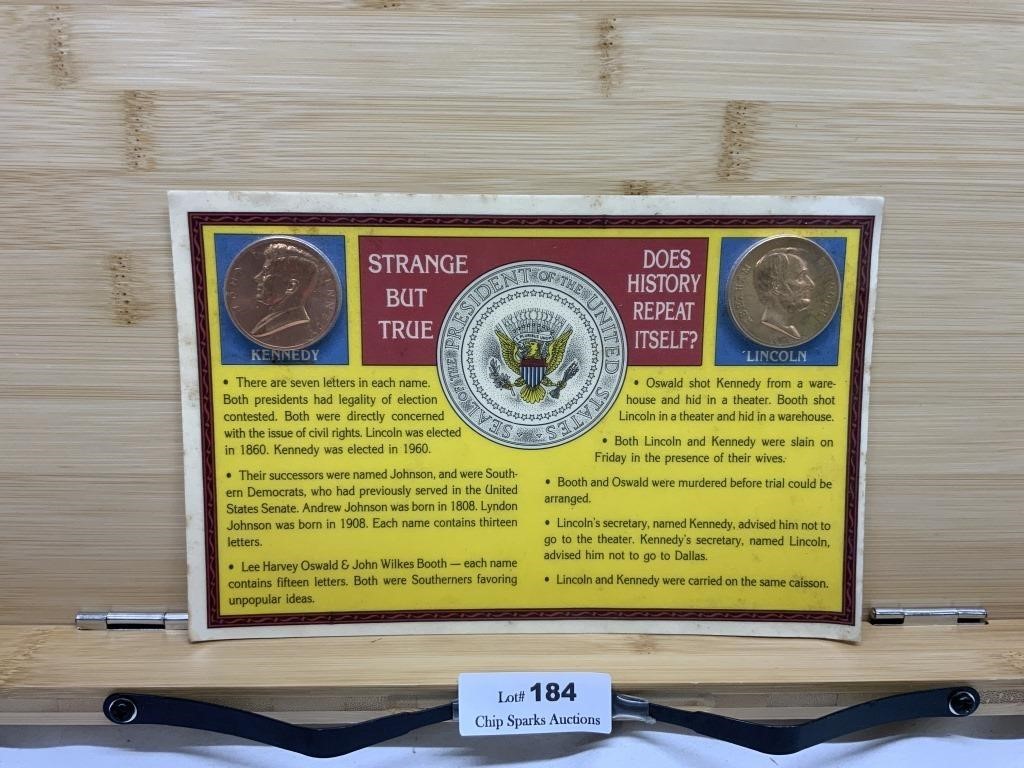 Strange but True Presidents Coins