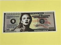 Taylor Swift Souvenir Dollar Note