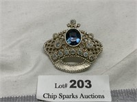 Vintage Royal Crown Broach Pin