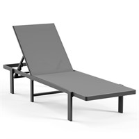 Aluminum Chaise Lounge Chair Outdoor, Patio Loung