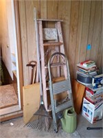 Step Ladders, Canes, Folding Table