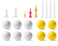 10 Golf Practice Foam Balls