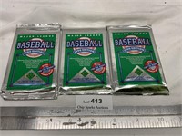 1990 Upper Deck Baseball Card Packs Sealed