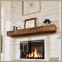 Avana Fireplace Mantel 72X8X5 - Rustic