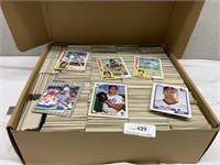Boxed of Mixed Baseball Cards