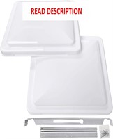 $41  Camp'N 14 RV Roof Vent Cover - 2 Pack White