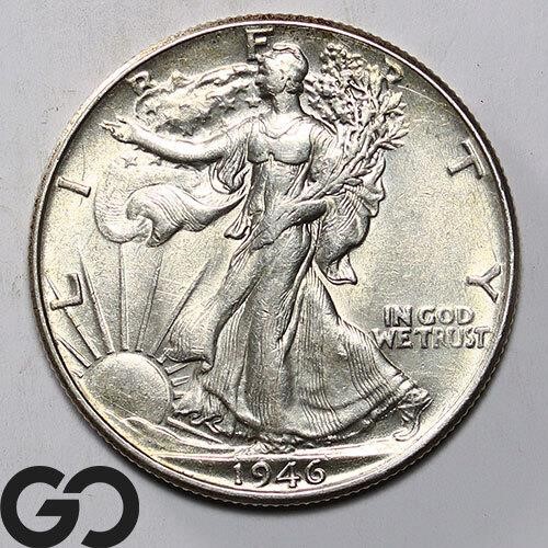 1946 Walking Liberty Half Dollar