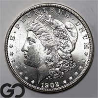 1902-O Morgan Silver Dollar, BU++ Bid: 67