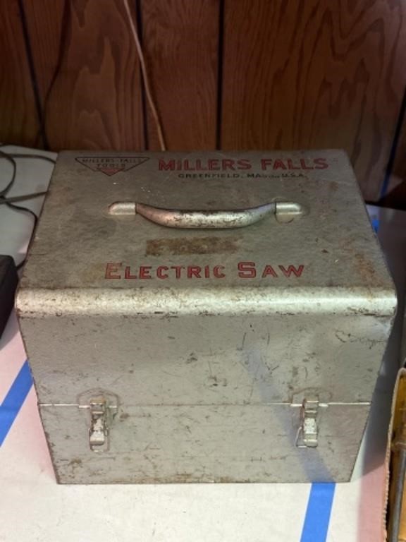 Vintage Millers Falls Electric Saw