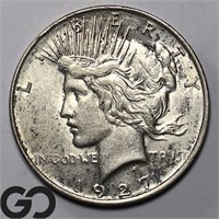 1927-D Peace Dollar, AU Bid: 120