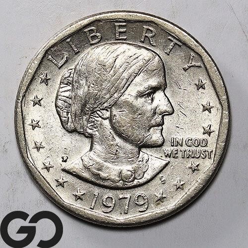 1979-P Susan B Anthony Dollar, Near Date, BU++