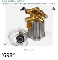 Pressure Washer Pump (Open Box)