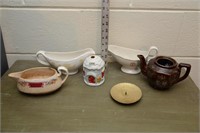 GRAVY BOATS, PORCELAIN