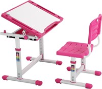 PayLessHere Kids Adj. Desk & Chair  Pink