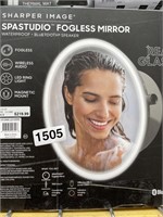 SHARPER IMAGE FOGLESS MIRROR RETAIL $199