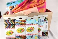 Quilt Fabric - Fleece and Crayola