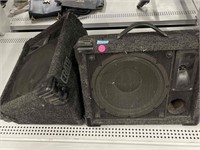 2 crate box speakers. 16x14x13