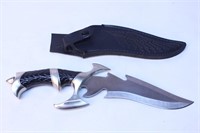 Large Size 13" Dagger Knife With Sheath