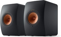 KEF LS50 Wireless II Speakers - Carbon Black
