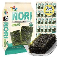 Kimnori Organic Seaweed Snacks Seasalt Pack of 24