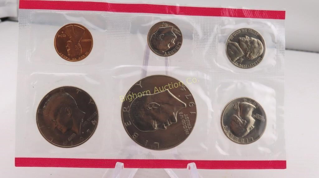 1974-D Uncirculated Coins Denver Mint 6 Coins
