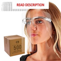 TCP Global Salon Face Shields (500) - Clear