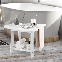 Waterproof Bath Stool With Curved Seat