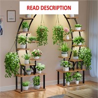$190  9 Tiered Plant Stand with Lights  64 Tall