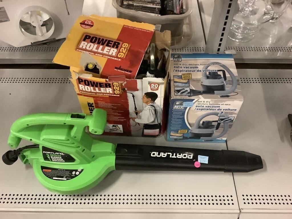 Portland 3 in 1 Electric Leaf Blower and More