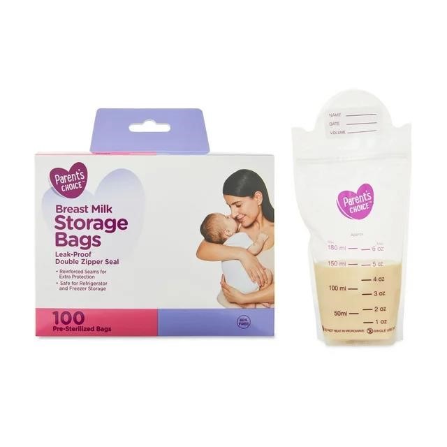 Parent's Choice Milk Storage Bag 100ct AZ2