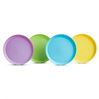 Munchkin Multi Toddler Plates, 4 Pack A106