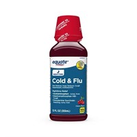 Equate Nighttime Cold and Flu Liquid Medicine Az3